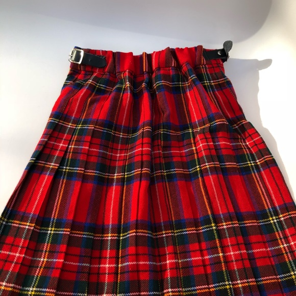 Scottish Wool Girls Mini Skirt Age 6 - Picture 8 of 15